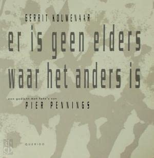 Cover for Er is geen elders waar het anders is