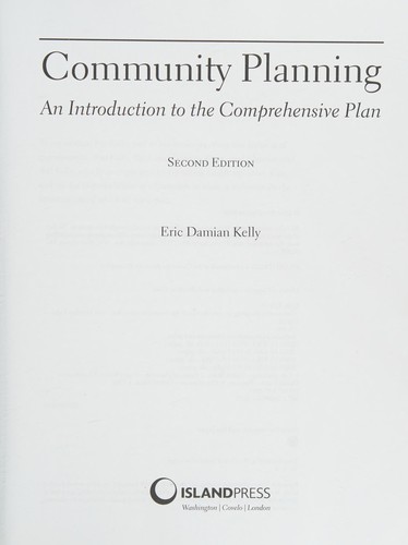Cover for Community planning