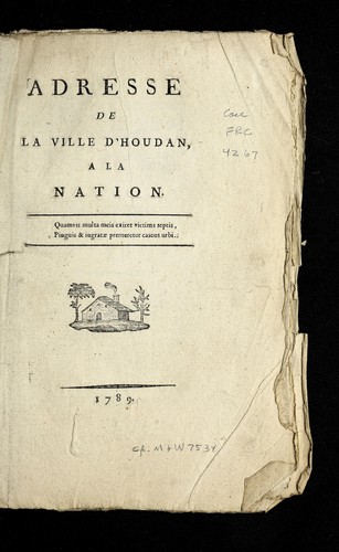 Cover for Adresse