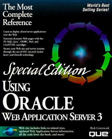 Cover for Using Oracle Web application server 3