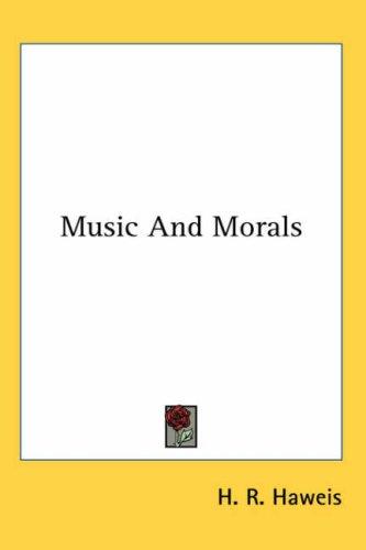 Cover for Music And Morals