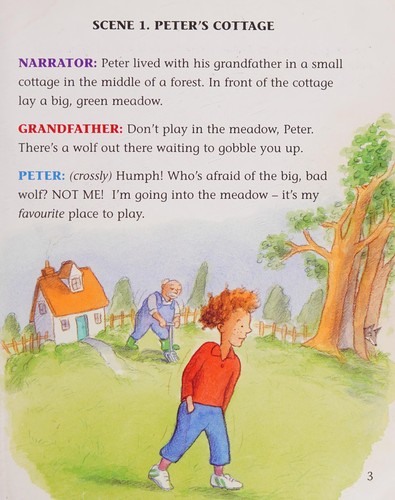 Cover for Peter and the Wolf