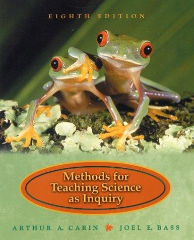 Cover for Methods for teaching science as inquiry