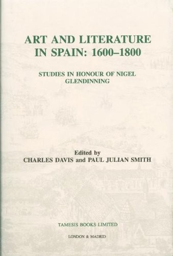 Cover for Art and literature in Spain, 1600-1800