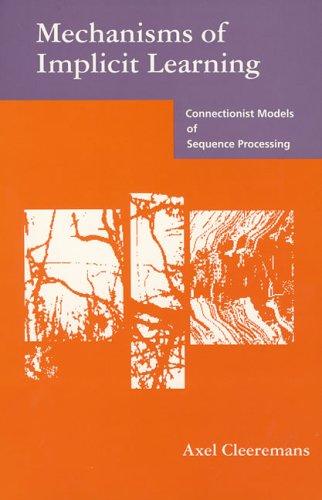 Cover for Mechanisms of implicit learning