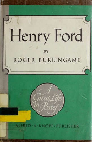 Cover for Henry Ford