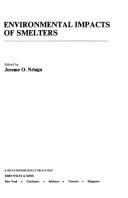 Cover for Environmental impacts ofsmelters