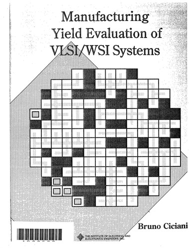 Cover for Tutorial on manufacturing yield evaluation of VLSI/WSI systems
