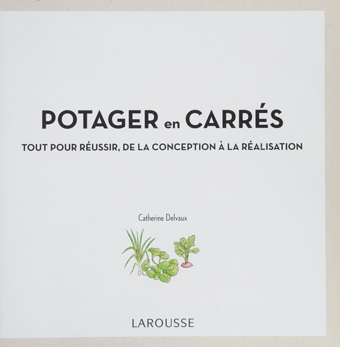 Cover for Potager en carrés