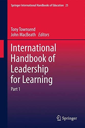 Cover for International Handbook of Leadership for Learning