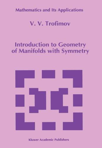 Cover for Introduction to Geometry of Manifolds with Symmetry