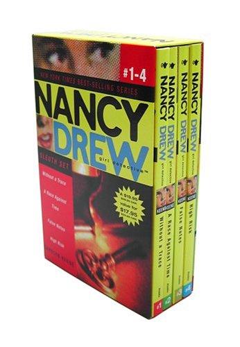 Cover for Nancy Drew Girl Detective (Boxed Set): Sleuth Set: Without a Trace; A Race Against Time; False Notes; High Risk