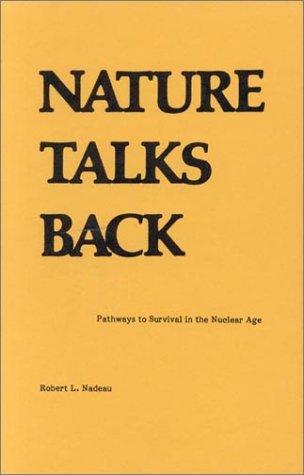 Cover for Nature talks back