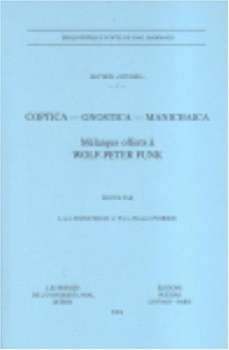 Cover for Coptica - Gnostica - Manichaica