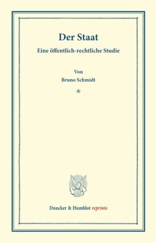 Cover for Staat