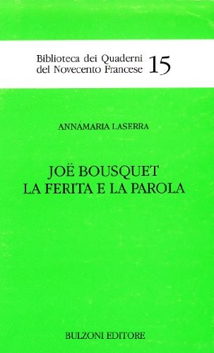 Cover for Joë Bousquet