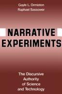Cover for Narrative experiments