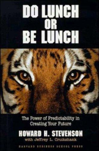 Cover for Do Lunch or Be Lunch