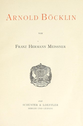 Cover for Arnold Böcklin