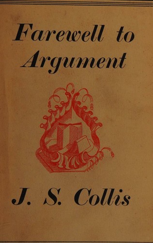 Cover for Farewell to argument