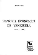 Cover for Historia económica de Venezuela