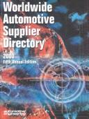 Cover for Worldwide Automotive Supplier Directory 2000