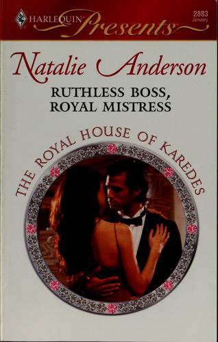 Cover for Ruthless Boss, Royal Mistress