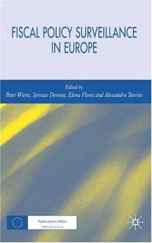Cover for Fiscal policy surveillance in Europe