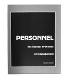 Cover for Personnel, the human problems of management
