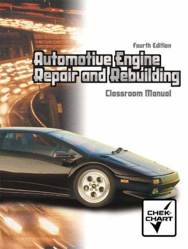 Cover for Automotive Engine Repair And Rebuilding