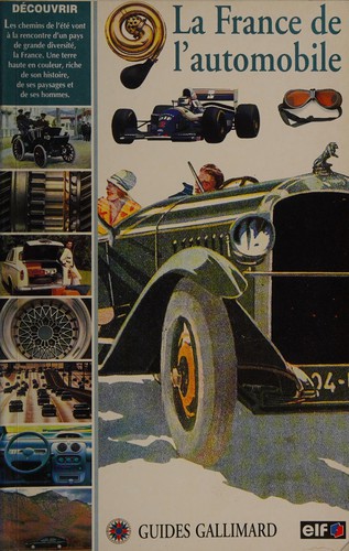 Cover for La France de l'automobile