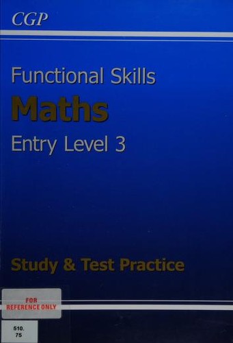 Cover for Functional Skills Maths Entry Level 3