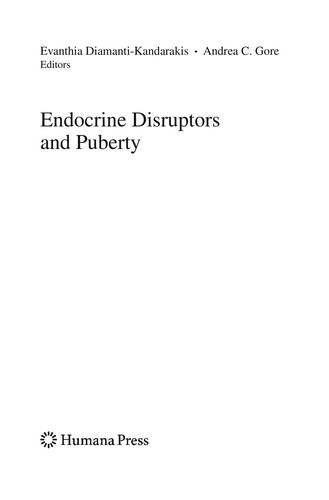 Cover for Endocrine disruptors and puberty