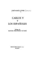 Cover for Carlos V y los españoles