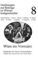 Cover for Wien im Vormärz