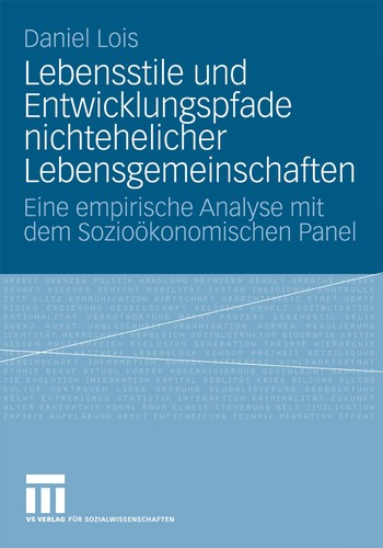 Cover for Lebensstile und Entwicklungspfade nichtehelicher Lebensgemeinschaften