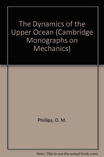 Cover for The dynamics of the upper ocean.
