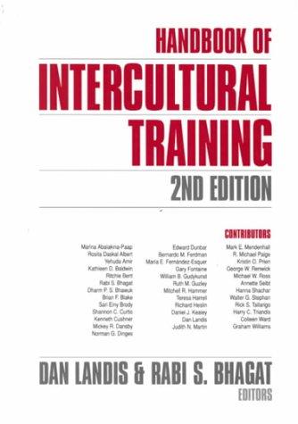 Cover for Handbook of intercultural training