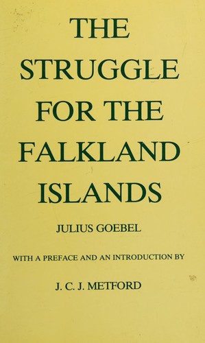 Cover for The struggle for the Falkland Islands
