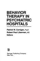 Cover for Behavior therapy in psychiatric hospitals