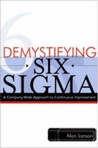 Cover for Demystifying Six Sigma