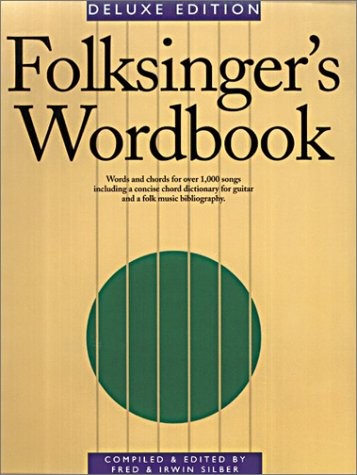Cover for Folksinger's wordbook.