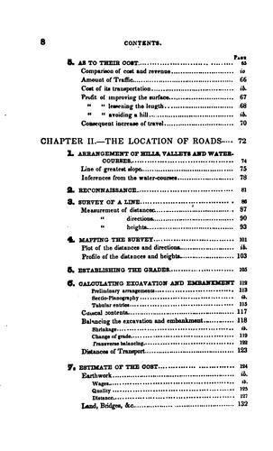 Cover for A Manual of the Principles and Practice of Road-making: Comprising the Location, Construction ...