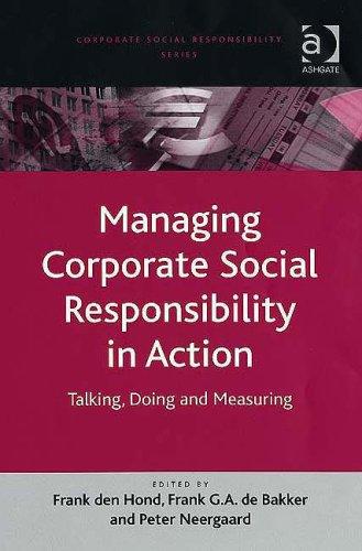 Cover for Managing Corporate Social Responsibility in Action (Corporate Social Responsibility Series)