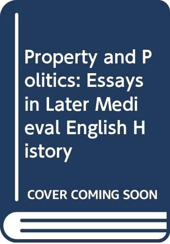 Cover for Property and politics