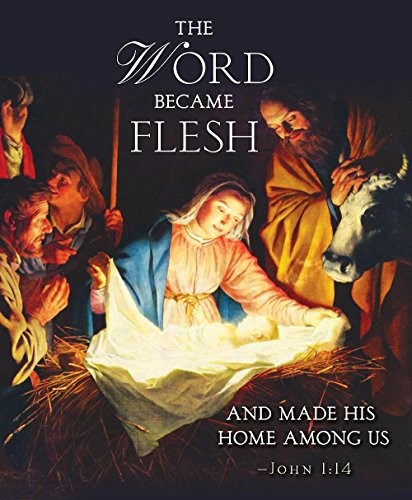 Cover for The Word Nativity Christmas Bulletin, Large
