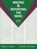 Cover for Writing and reporting the news