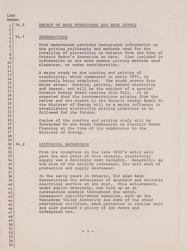 Cover for Impact of rate structures and rate levels
