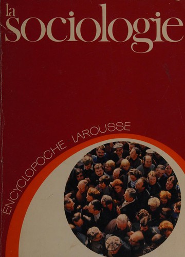 Cover for La Sociologie