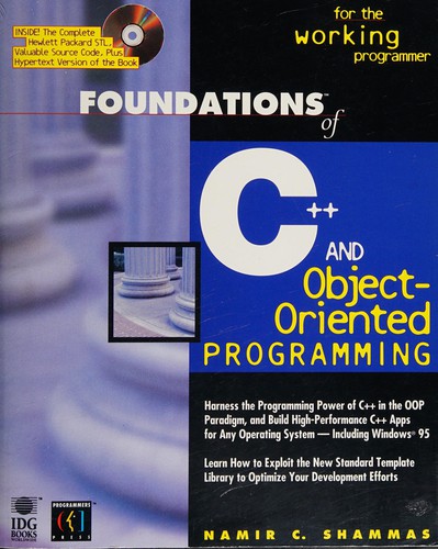 Cover for Foundations of C++ and object-oriented programming